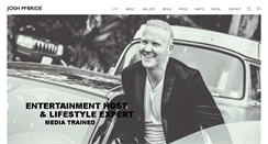 Desktop Screenshot of joshmcbrideworld.com